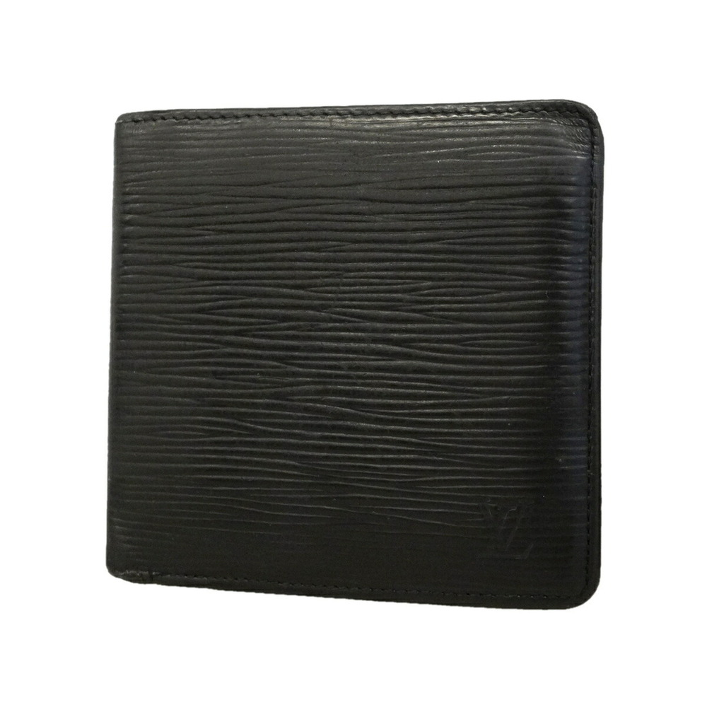 Louis Vuitton Epi Leather Wallet Portefeuille Cartes Crédit Monnaie M63542 No...